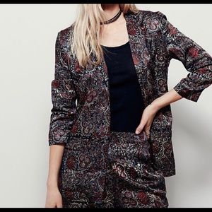 Free people romantic x artisan Kamala blazer